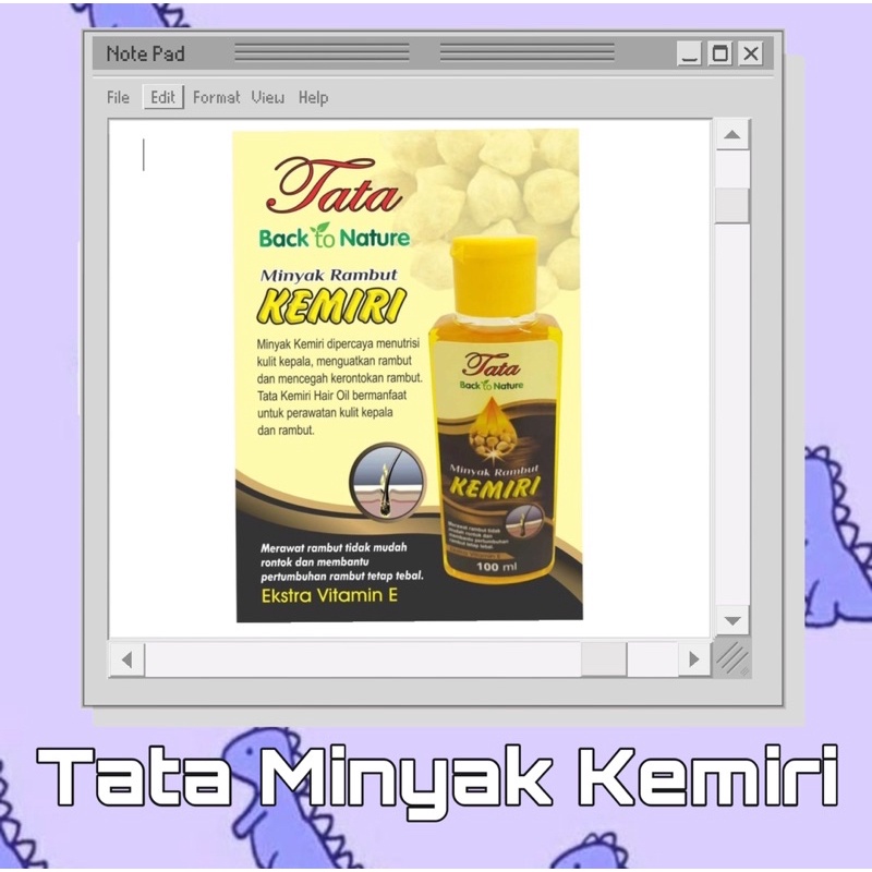 Tata Minyak Kemiri