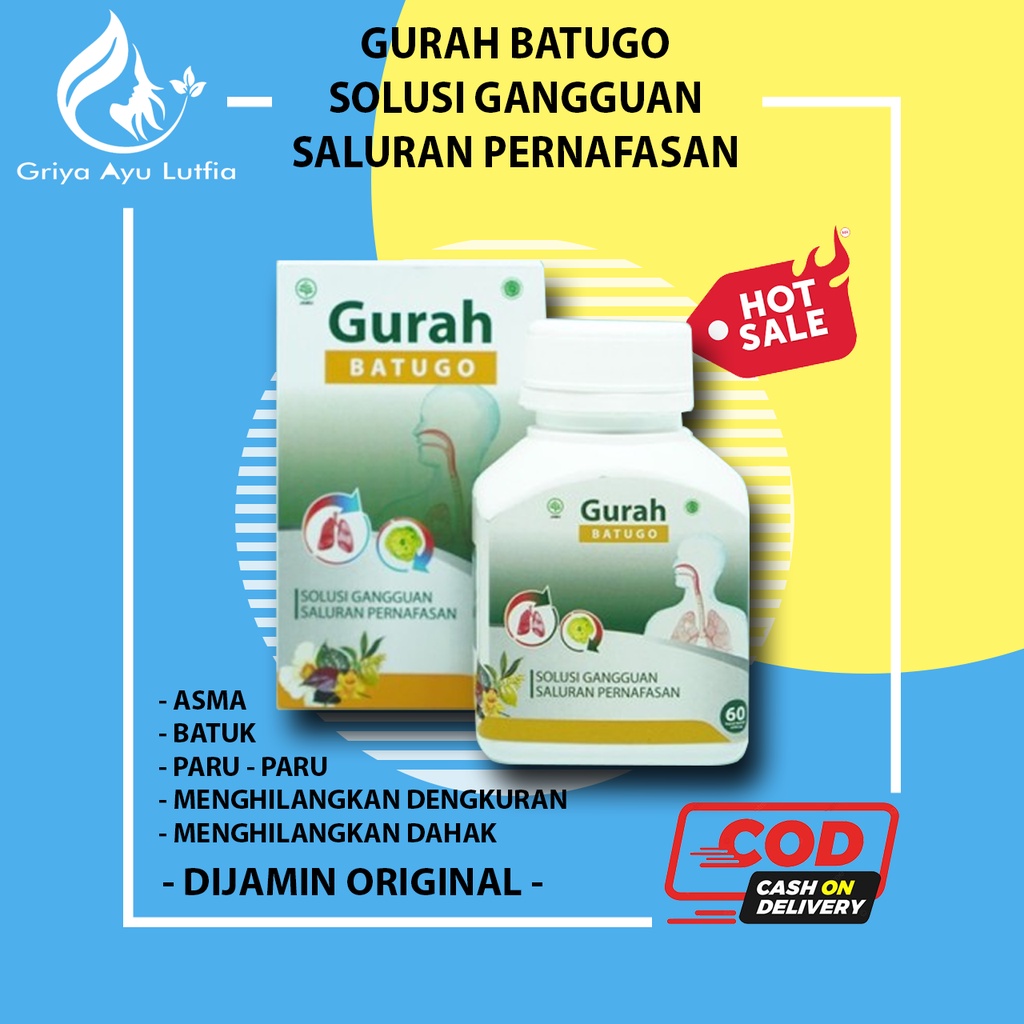 Jual Gurah Batugo Obat Gurah Obat Gurah Dahak Kapsul Herbal Gurah 60 Kapsul Shopee Indonesia 3604