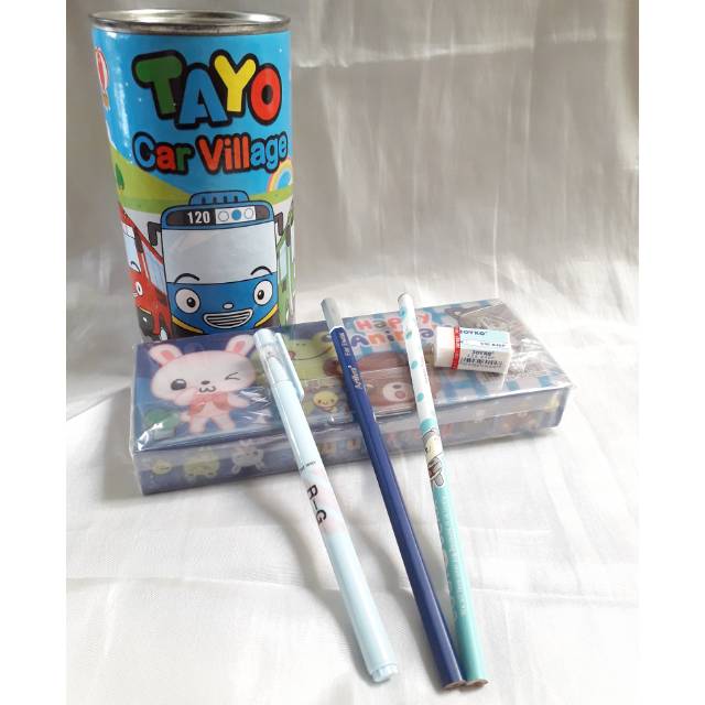 

Paket Alat Tulis Anak/ATK bonus celengan lucu