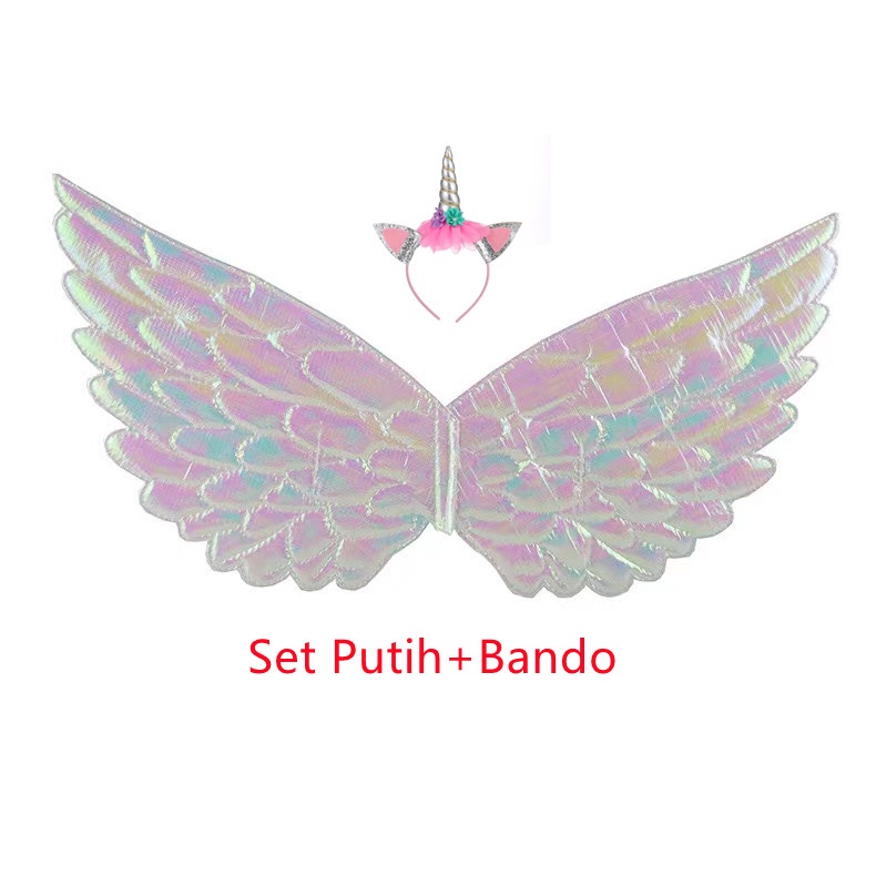 Kostum Sayap Unicorn / Unicorn Wings / Rainbow / Kostum Anak / Angel Wing