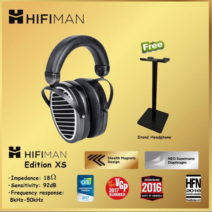 Hifiman Edition XS Hi-Fi Planar Magnetic Open-Back Headphones Headset