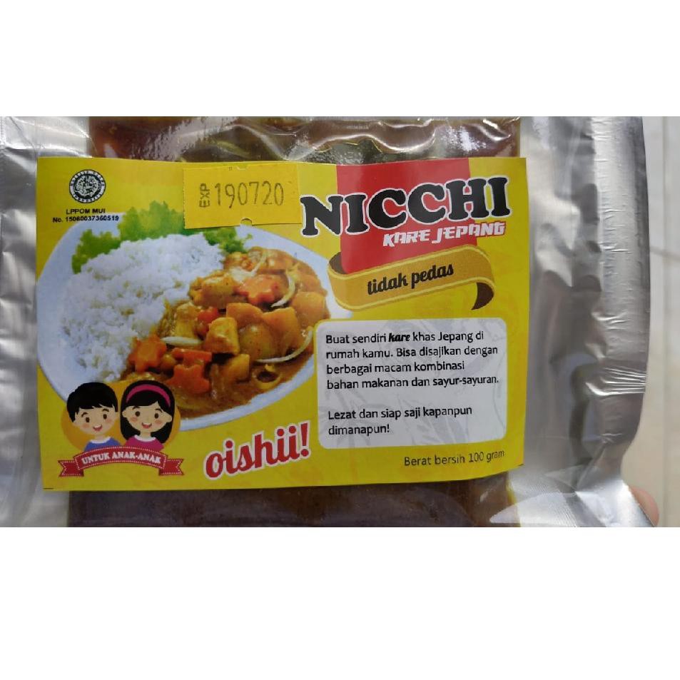 

Buruan Beli LJV NICCHI kare Golden Curry HALAL 100g | Kare ala Jepang | NIcchi kare anak Bkn House S