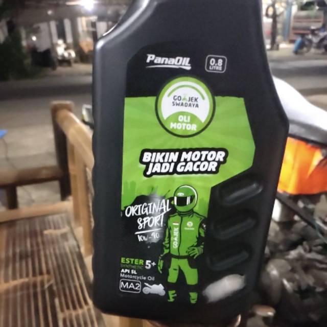 Oli Gojek swadaya original sport 10w-40 0.8 litre