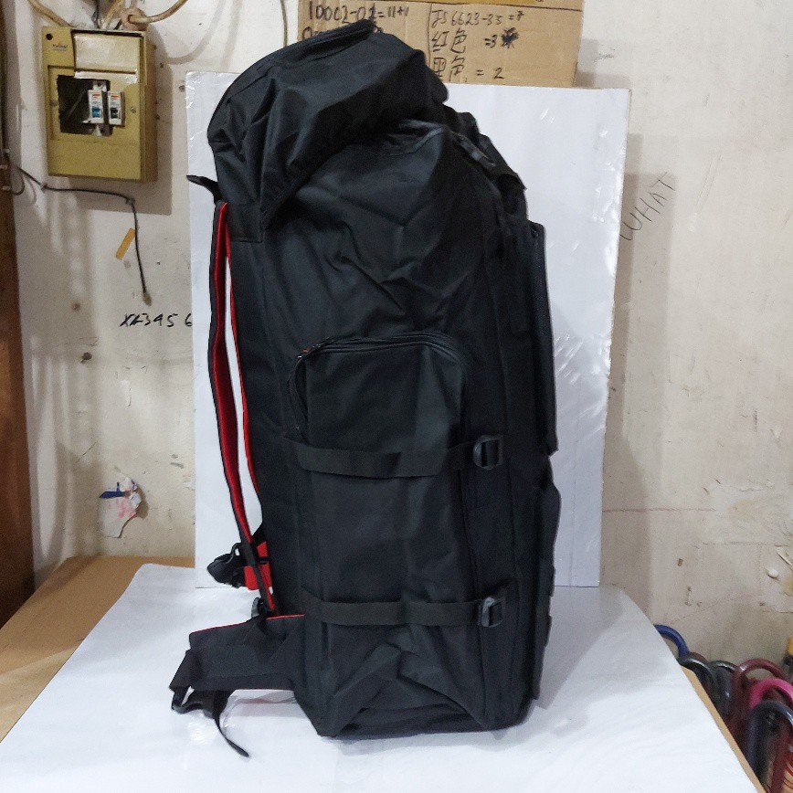 Tas Carrier MALFIN SUPER BESAR / Tas Gunung Premium Model Serut / Tas Hiking Rucksack MURAH Terbaru