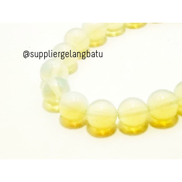 gelang batu kalimaya banten terapi healing stone 6 - 14mm ready stok fashionita aksesoris kesehatan