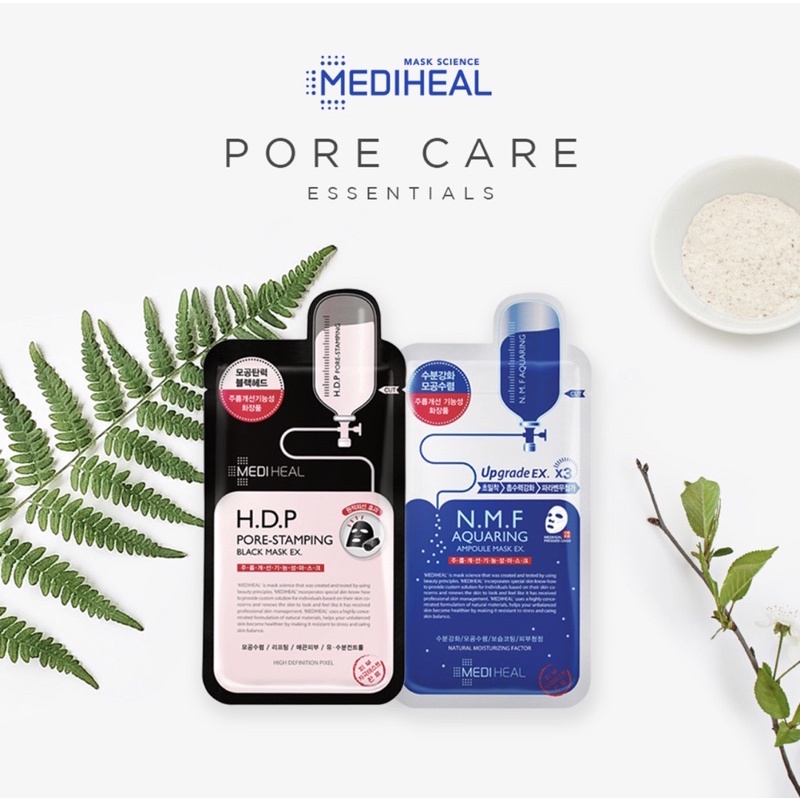 MEDIHEAL Sheet Mask Essential Ampoule Serum