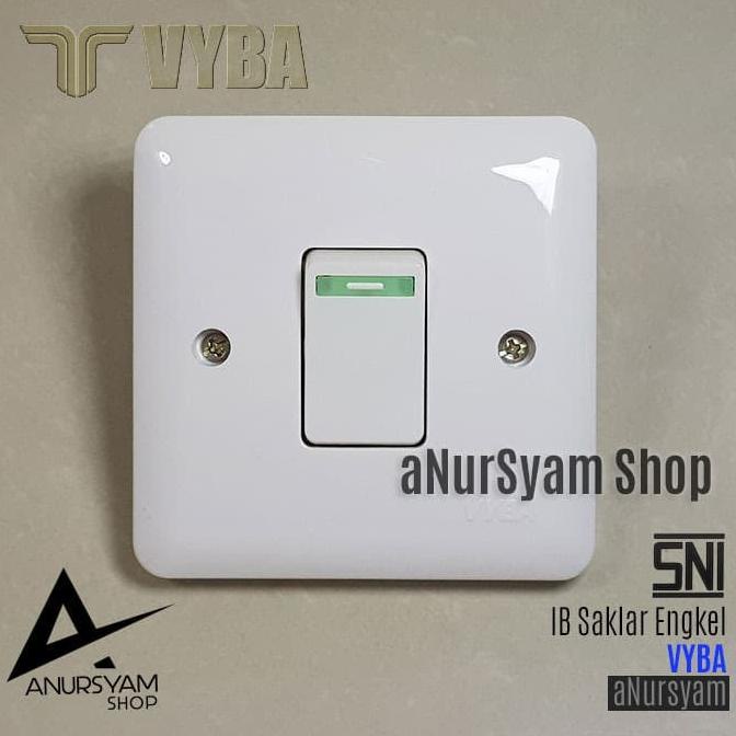 IB Saklar Engkel VYBA NCE-621U / IB Saklar Tunggal Radium VYBA anursy44 Ayo Order