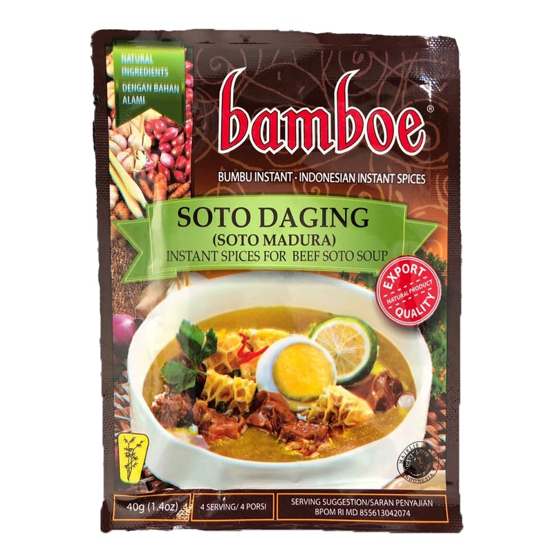 

Bamboe Bumbu soto daging (soto madura)