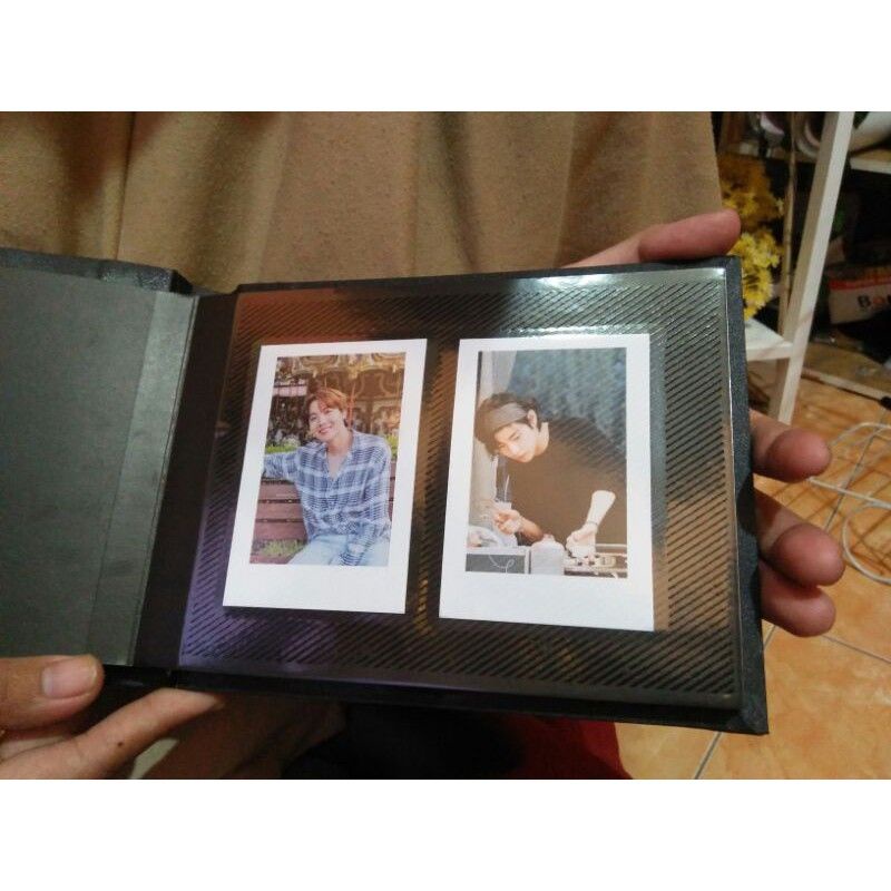 ALBUM FOTO MINI POLAROID BLACK SHEET PHOTOCARD 2R 3R 4R