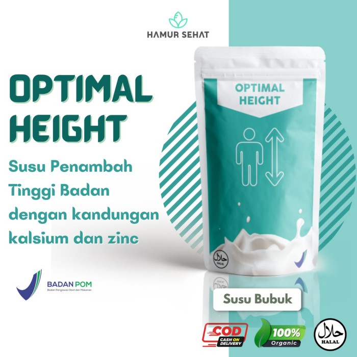

Susu Peninggi Badan Optimal Height Gainer Penambah Tinggi Badan Cepat