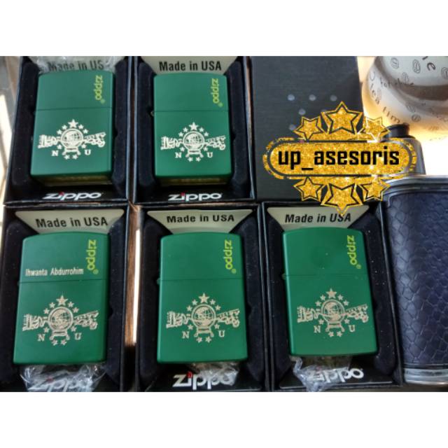 FREE NAMA Korek api Custom Ukir Grafir Logo NU