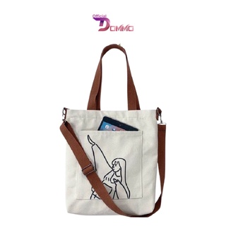 Image of [LOKAL] DOMMO - D1320 Tote Bag GRACE - Tote Bag Wanita Morymony