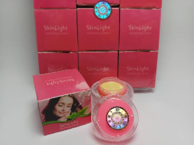 [12 pcs] KRIM SKIN LIGHT ORIGINAL WHITENING CREAM