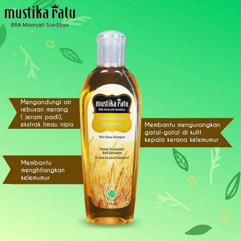 [MUSTIKA RATU] SHAMPOO MERANG MUSTIKA RATU 175ml