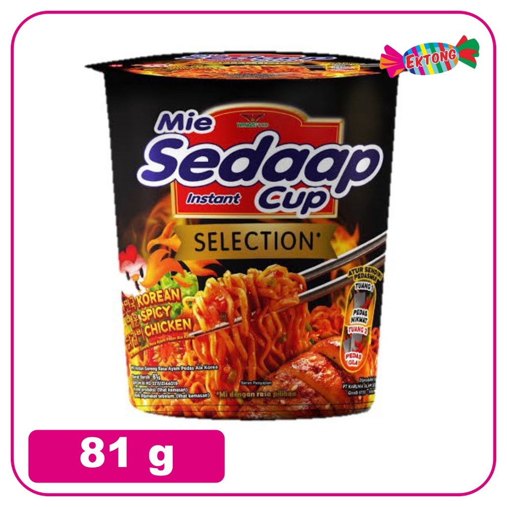 

SEDAAP CUP MIE KOREAN SPICY CHICKEN 81 GR