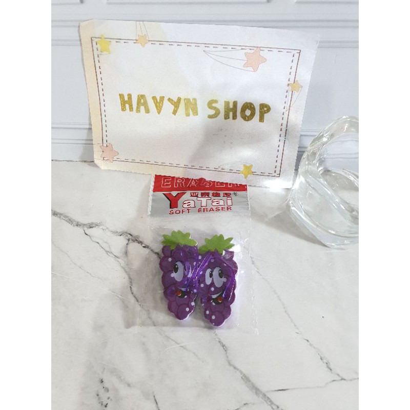 (2pc) hapusan bentuk sendal/stip sendal-Anggur