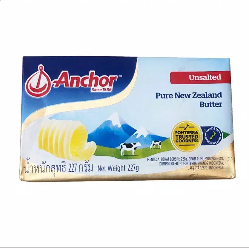 Anchor Unsalted Butter 227 Gram