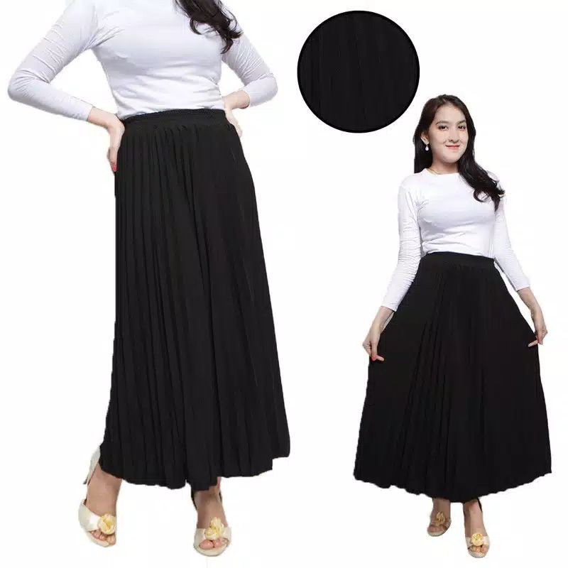 ROK PLISKET PREMIUM BAHAN KULIT JERUK RS