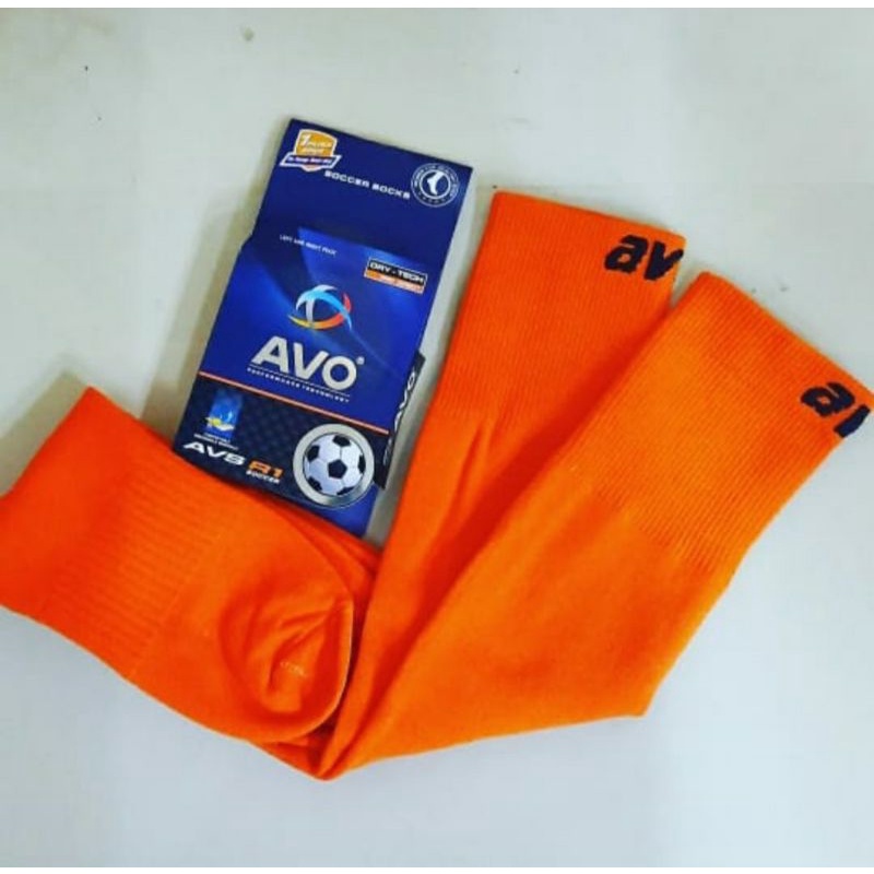 Kaos Kaki Bola AVO R1 Dewasa ORI Diatas Lutut-2