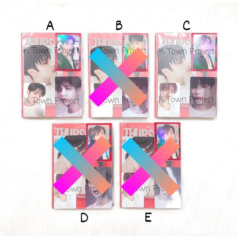 [READY - CLEARANCE SALE] TXT MINISODE 2 THURSDAY'S CHILD END VERSION RPC YEONJUN SOOBIN HUENINGKAI T