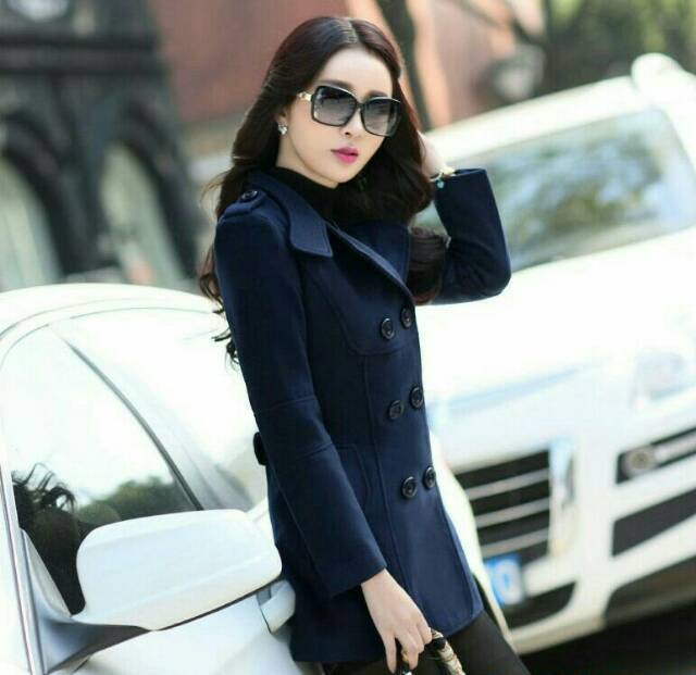 Navycoat mantel winter