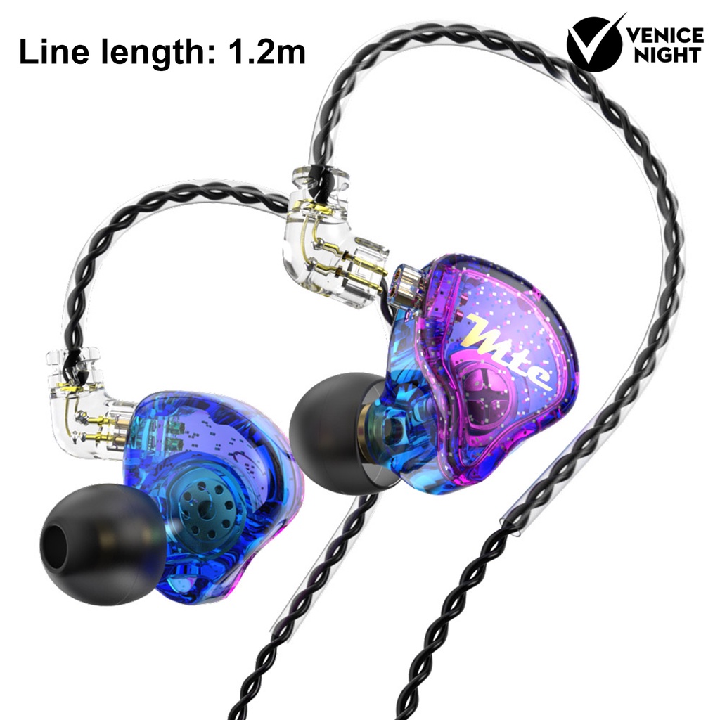 (VNEP) (Berkabel) Trn Earphone In ear HiFi Dinamis Dengan Kabel Jack 3.5mm Untuk Handphone