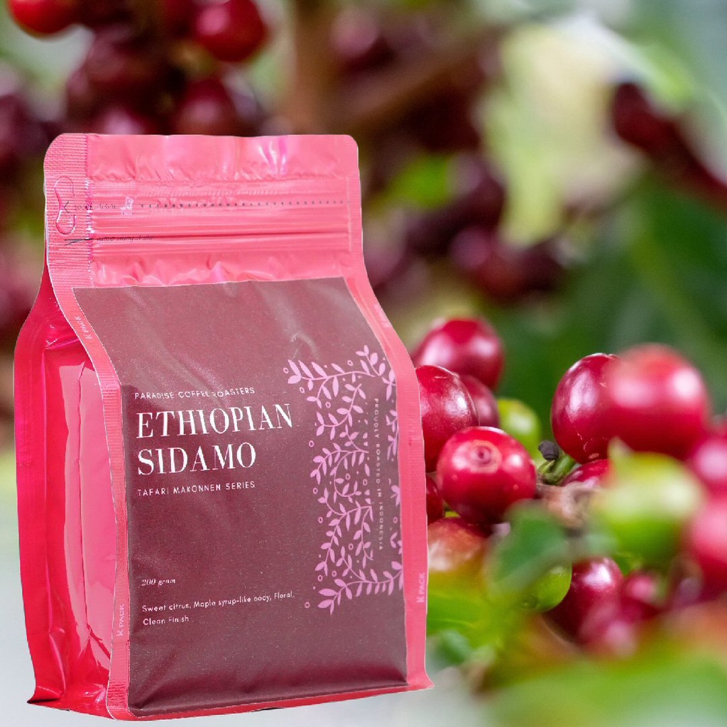 

Kopi Ethiopian Sidamo Arabica 200 gram