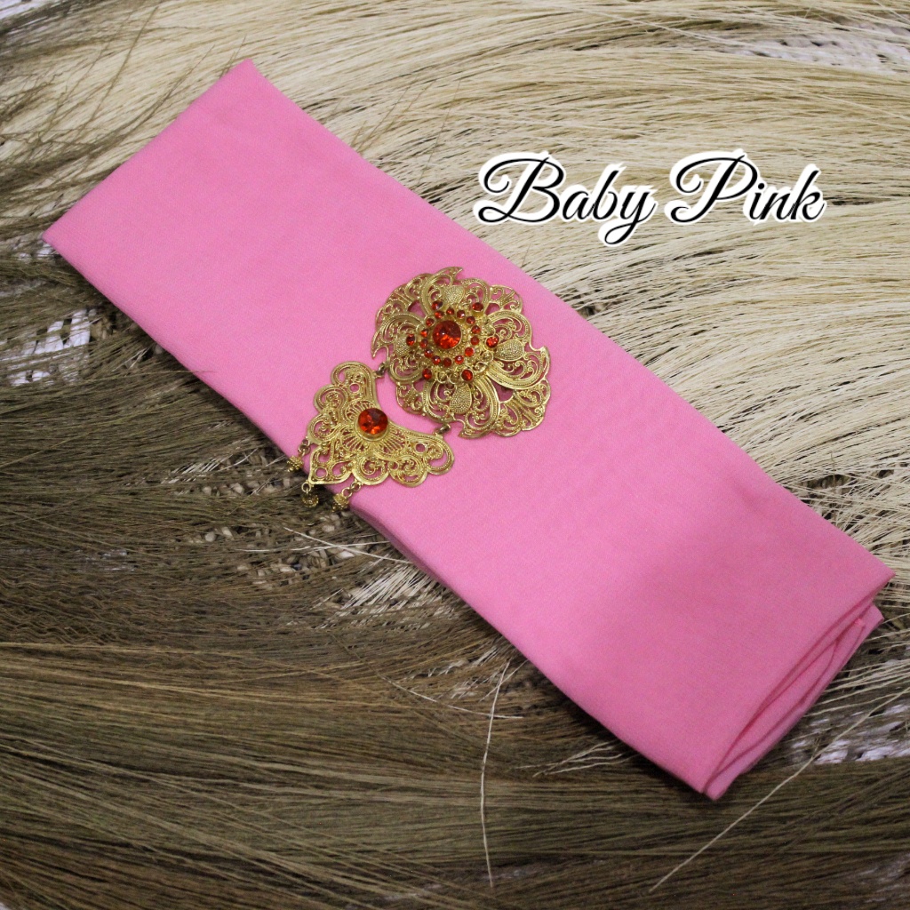 Selendang Sifon Hycon | Selendang Bali | Senteng-Baby Pink