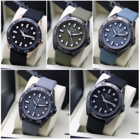 Jam Tangan Pria Original Alexandre Christie Ac6580/AC6580/6580