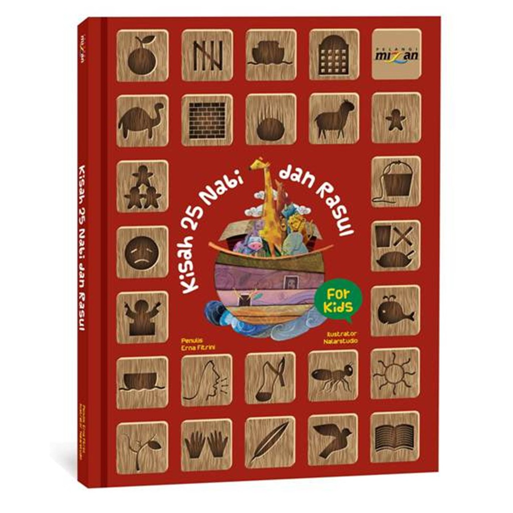 Buku Islami Anak : Kisah 25 Nabi Dan Rasul (Pelangi) - Mizan