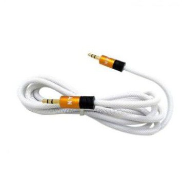 kabel audio Jack 3.5mm GOLD BAGUS 1.5 METER / KABEL audio Jack cable 3.5mm Nyk GOLD PLATED 1.5 METER