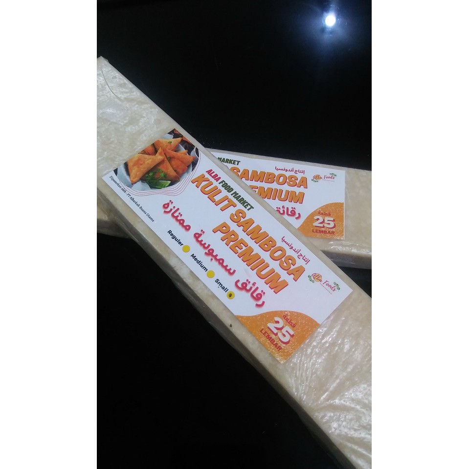 

ALBA FOOD KULIT SAMBOSA SMALL ISI 25L