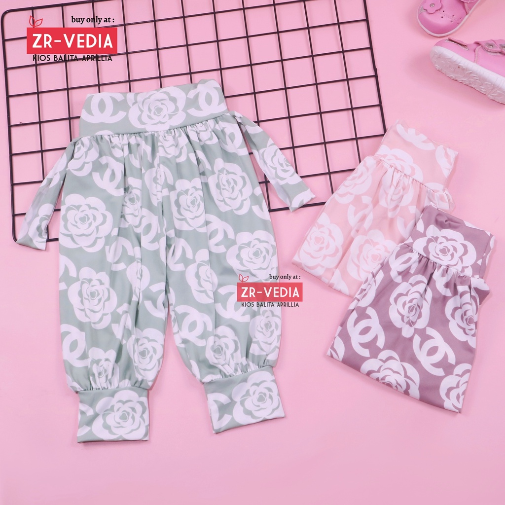 Aladin Carlissa 3-4 Tahun / Celana Anak Perempuan Motif Murah Panjang Bahan Adem Harian Variatif