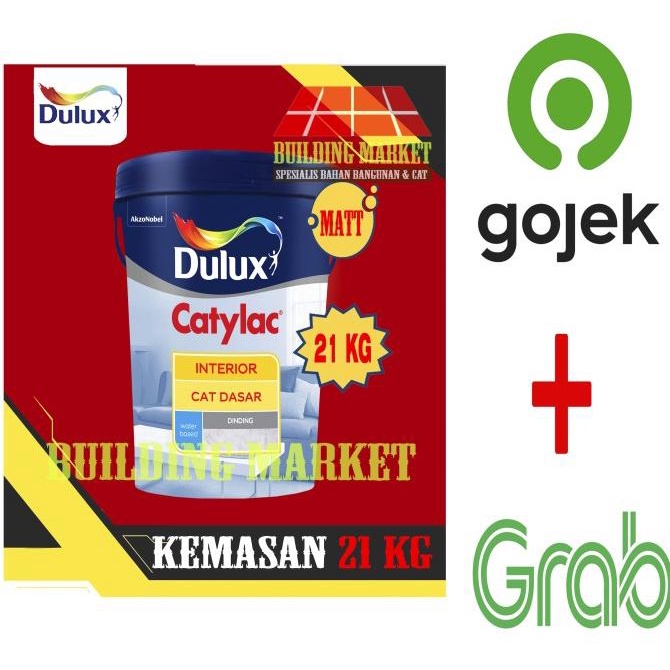 CAT DASAR TEMBOK ALKALI SEALER CAT DASAR DULUX CATYLAC INTERIOR 21 KG