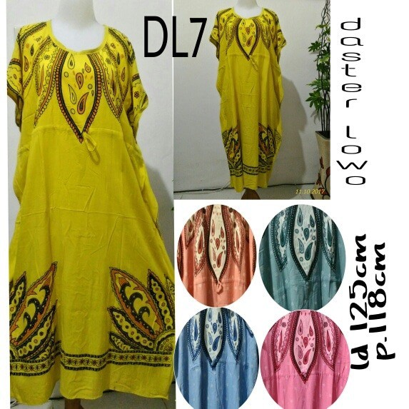 Ready Order Daster midi Jumbo daster sarwendah J15 Grosir baju tidur murah TERMURAH