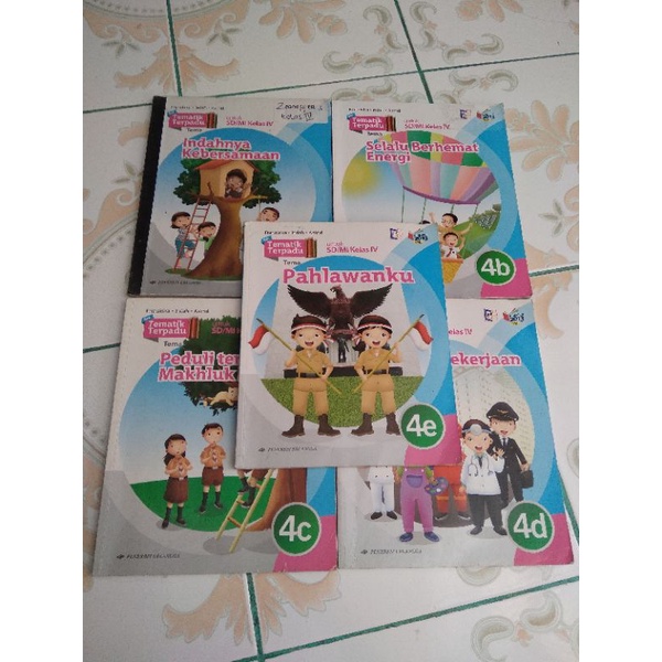 

Buku Tematik Kelas 4 a sampai i penerbit Erlangga