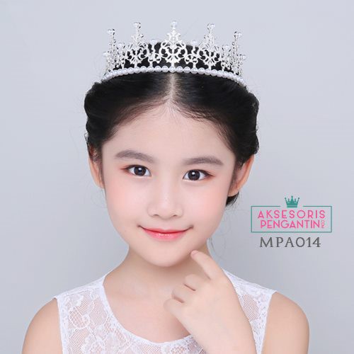 [LIMITED STOK]  SET MAHKOTA CROWN RAMBUT PESTA ANAK WANITA MPA014