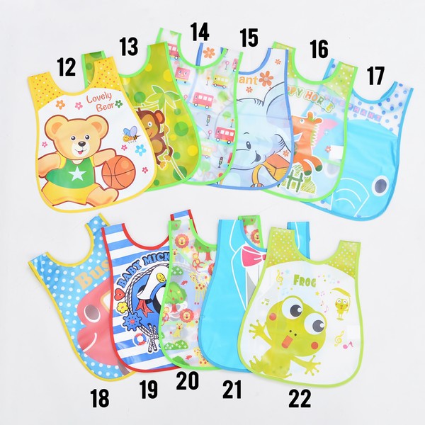 Sleber Bayi Anti Air - Sleber Celemek Makan Bayi Waterproff M002