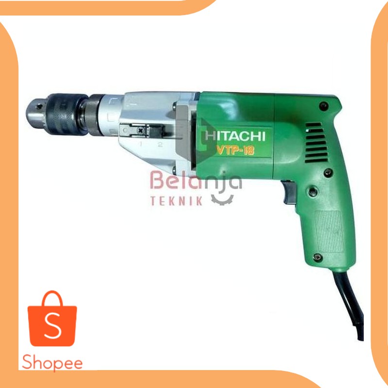 Jual tools MESIN BOR TANGAN - HITACHI VTP 18 13MM 20DEZ Diskon