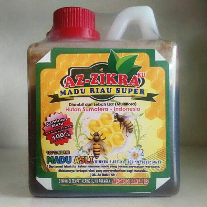 

Madu Asli Madu Hutan Riau Super Az Zikra 500 Gram