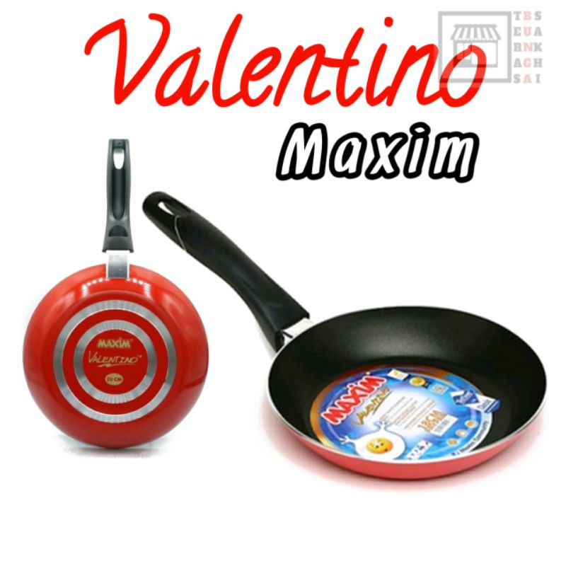 Jual Ori Frypan Maxim Valentino Teflon Maxim Ukuran Cm