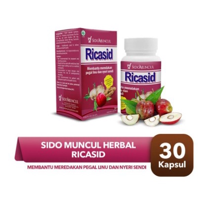 

Sido Muncul Ricasid 30'k Herbal - Turunkan Asam Urat Nyeri Sendi