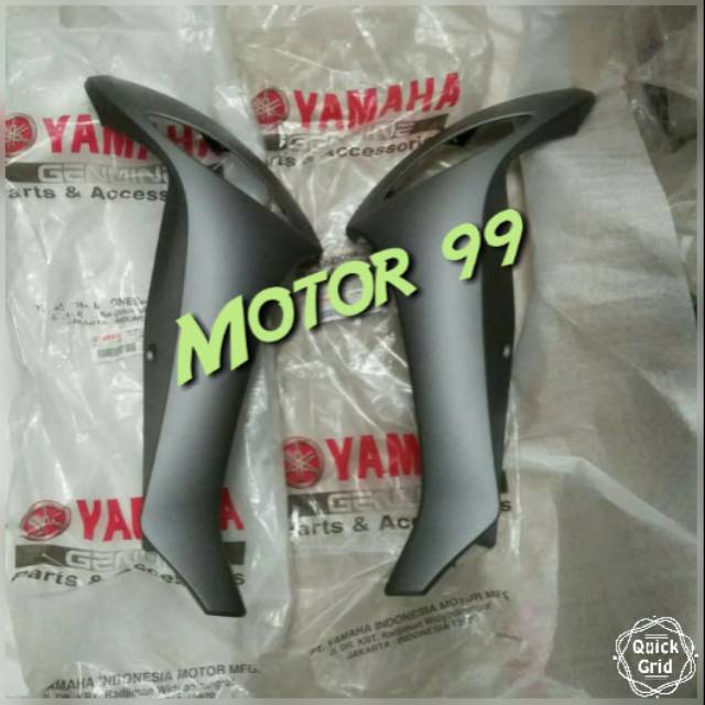 SAYAP DEPAN FINO FI 125 ABU ABU SEPASANG ORI YGP