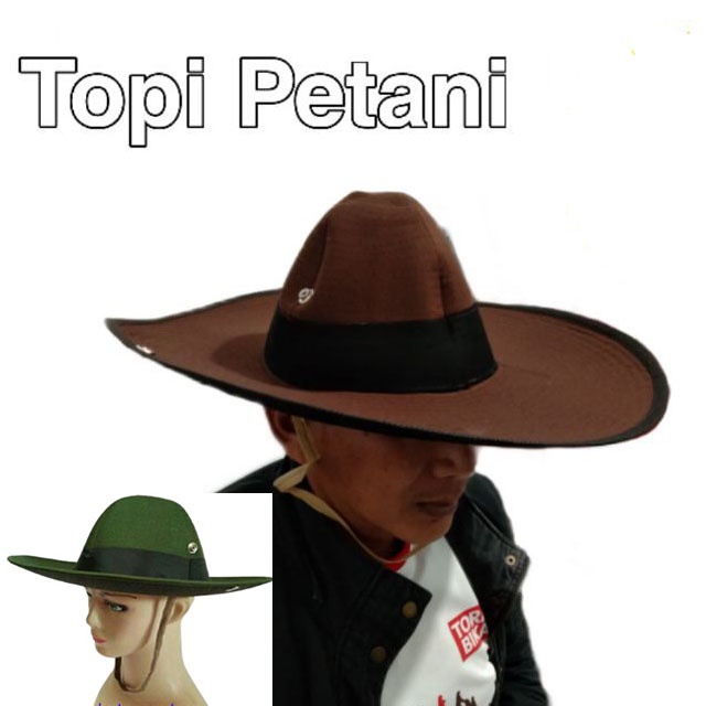 Topi meksiko topi petani berkebun