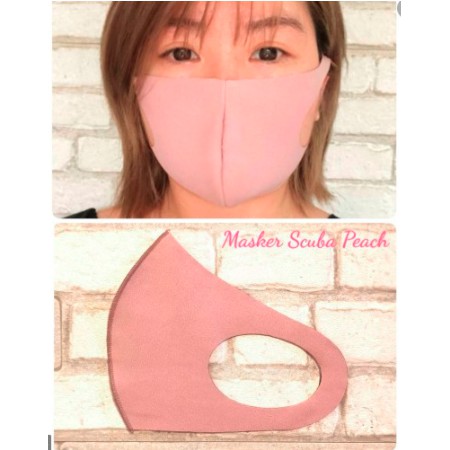 [ BAJ ] MASK / MASKER HITAM KPOP KOREA SCUBA ANTI DEBU - MK018