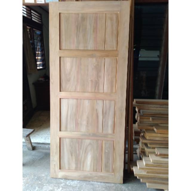 Daun pintu jati perhutani blora berkualitad