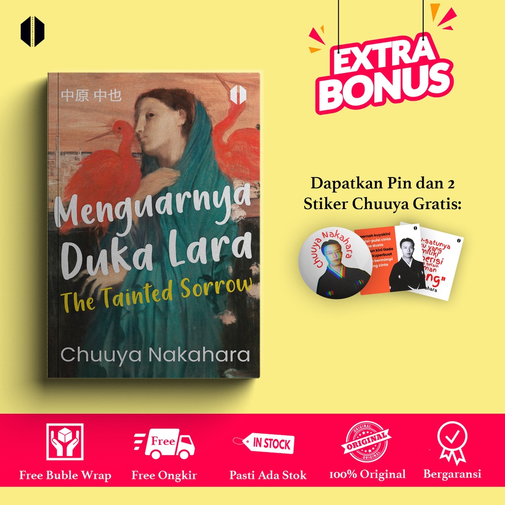 Chuuya Nakahara - Menguarnya Duka Lara - Gratis Pin dan 2 Stciker Chuuya