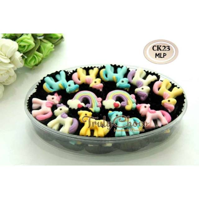 

Trulychoco cokelat karakter little pony anak