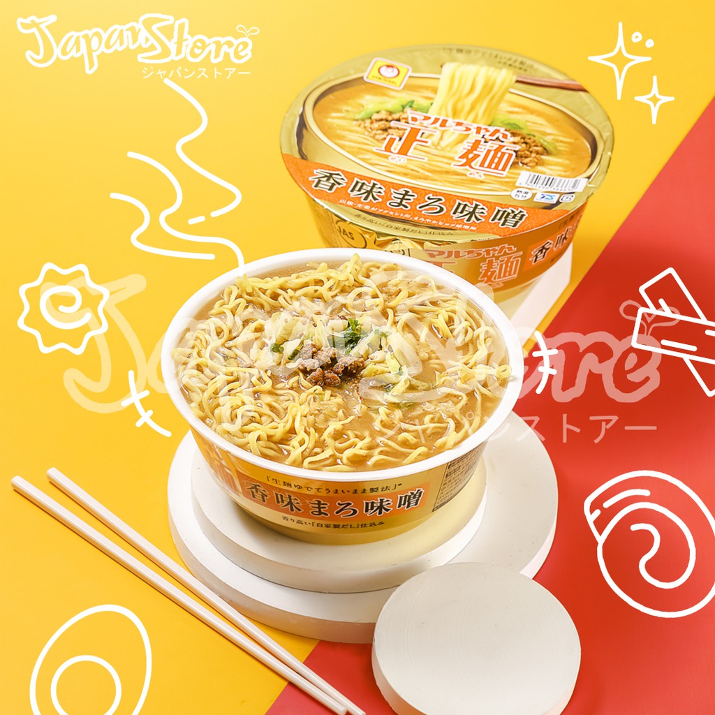 

Maruchan Seimen Cup : Komi Maro Miso Ramen 123g