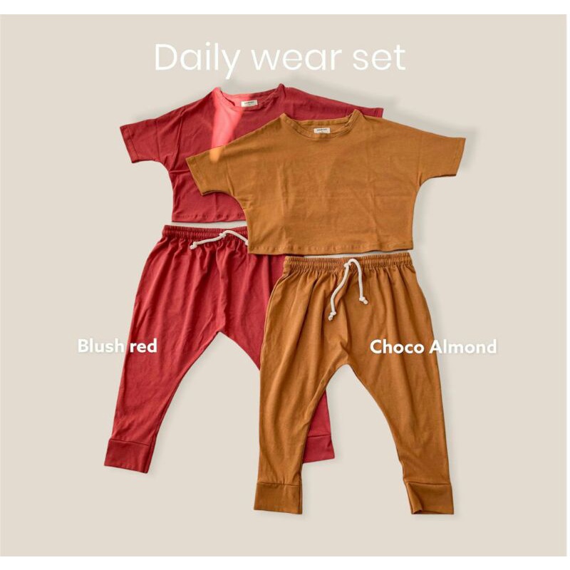 Setelan anak DAILY WEAR SET - sabinaku. id